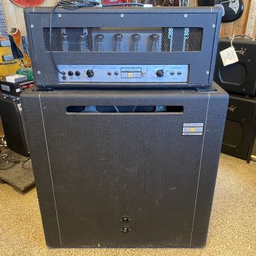 SOUND CITY B120 HEAD & B140 4X12" CABINET, 70´S