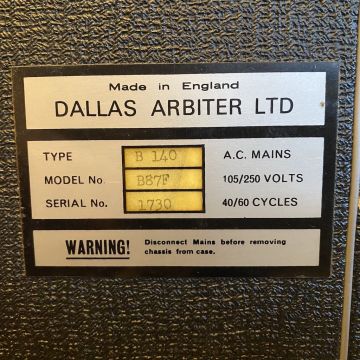 SOUND CITY B120 HEAD & B140 4X12" CABINET, 70´S