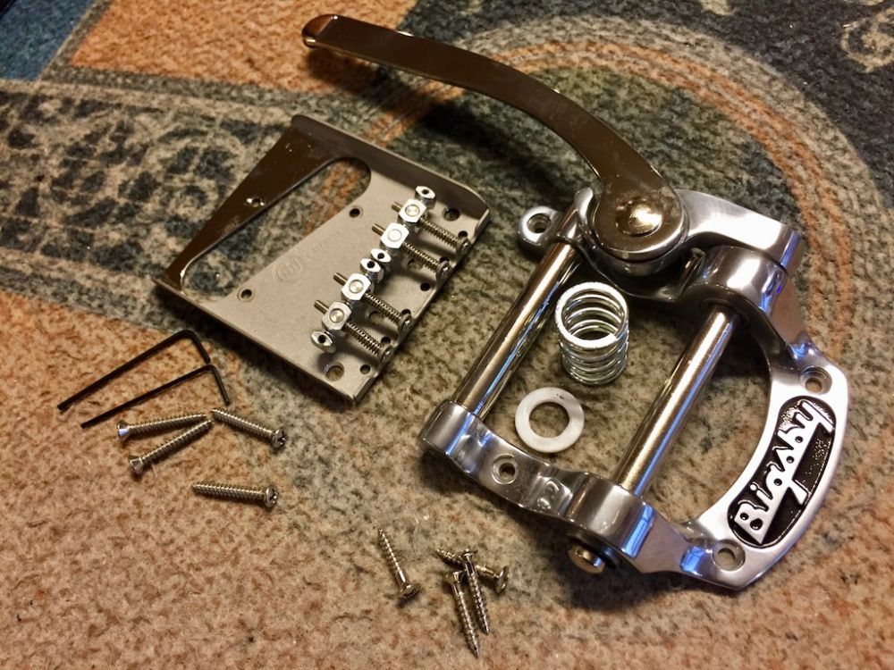 BIGSBY B5 + MASTERY M4.1 TELE BRIDGE Kitarapaja