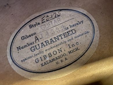 GIBSON ES-175 1953