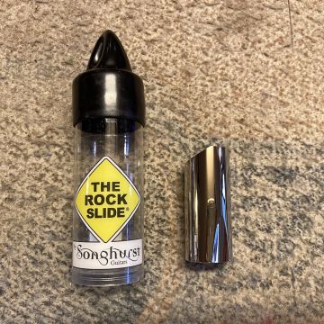 THE ROCK SLIDE TRS-LN NICKEL SLIDE SIZE L
