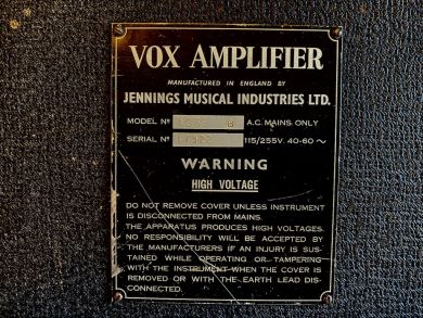 VOX AC-30 COMBO 1965 