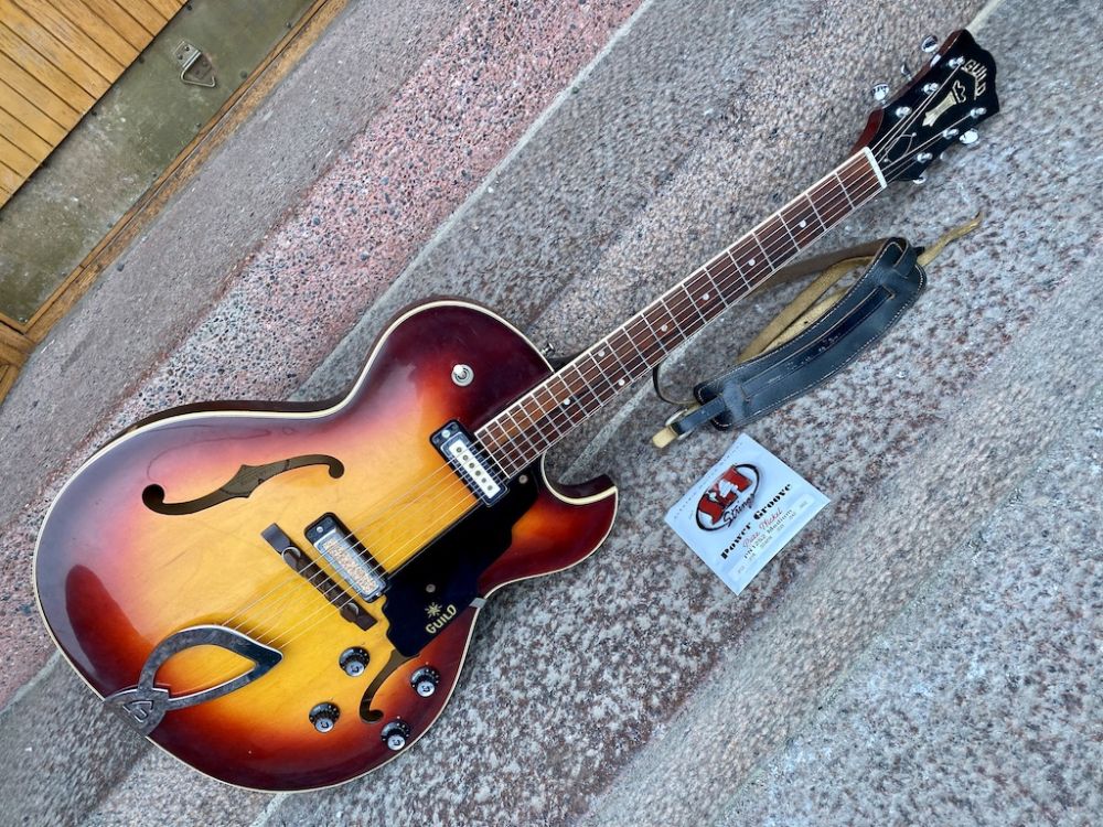 GUILD T 100D SLIM JIM 1966 Kitarapaja