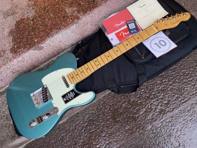 FENDER AMERICAN PROFESSIONAL CLASSIC TELECASTER, Faded Sherwood Green Metallic