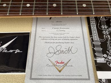FENDER JASON SMITH MASTERBUILT STRATOCASTER 2007