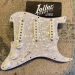 PRE WIRED LOLLAR SIXTY-FOUR/BLONDE/TWEED STRAT PICKGUARD