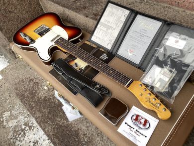 FENDER VINTAGE CUSTOM 1959 TELECASTER CUSTOM NOS, Chocolate 3-Tone Sunburst