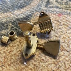 KLUSON/GIBSON WAFFLE BACK TUNER, NOS, Gold, Treble Side
