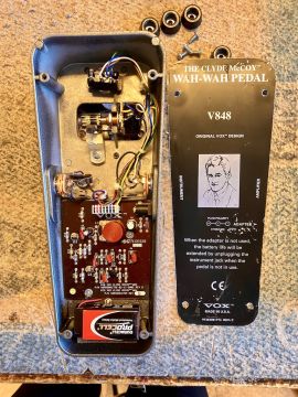 VOX V848 CLYDE MCCOY WAH REISSUE