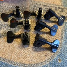 SCHALLER M4S BASS TUNER, Black, Bass Side, NOS