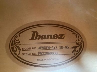 IBANEZ AF95FM-AYS