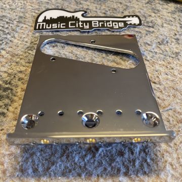 MUSIC CITY BRIDGE 3-SCREW 623 TELE CONVERSION PLATE