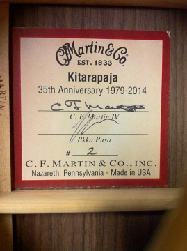 MARTIN KITARAPAJA 35TH ANNIVERSARY MODEL