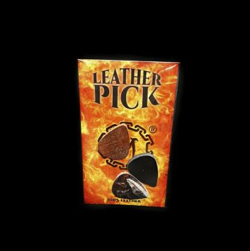 HANDMADE LEATHER PICK MEDIUM