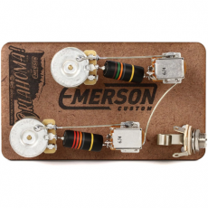 EMERSON CUSTOM LES PAUL PREWIRED LONG SHAFT KIT w/PUSH PULL TONE POTS