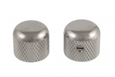 Short Nickel Dome Knob Pari