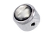 Q-Parts Pearloid Knob, Chrome 