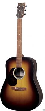 Martin D-X2E Burst Guitar, Lefthanded