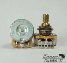 EMERSON CUSTOM 250K BLENDER SPLIT SHAFT POTENTIOMETER