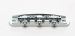 Halon - Full Steel Offset Bridge, Chrome