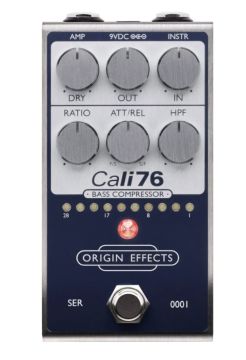 ORIGIN EFFECTS CALI76 BASS COMPRESSOR, Fifteen Blue