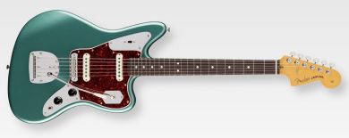 FENDER AMERICAN PROFESSIONAL CLASSIC JAGUAR, Faded Sherwood Green Metallic