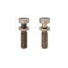 MUSIC CITY BRIDGE MCB LOCKING STUDS, AGED NICKEL, METRIC !!!