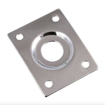 Nickel Rectangular Jackplate