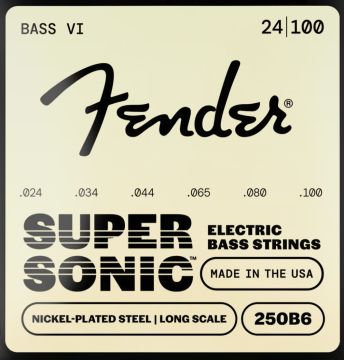 FENDER SuperSonic™ 250B6 Nickel-Plated Steel Bass VI Strings