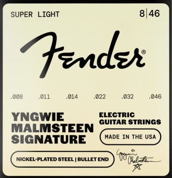 FENDER Yngwie Malmsteen Signature 8-46 Electric Guitar Strings