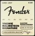 FENDER Yngwie Malmsteen Signature 8-46 Electric Guitar Strings