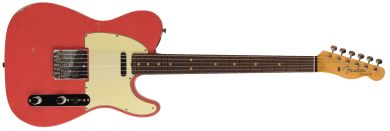 FENDER CUSTOM SHOP 1963 TELECASTER, JOURNEYMAN RELIC, Aged Fiesta Red