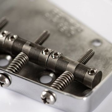 MUSIC CITY BRIDGE GROOVE MASTER SADDLES, Aged Stainless Steel