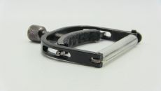 PAIGE P-BE-W BANJO/UKULELE CAPO, Ebony, No radius, (Fits past the 4th fret on a 5-String Banjo)