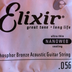 ELIXIR PHOSPHOR BRONZE .056