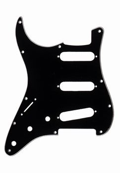 Left Handed Black Pickguard for Stratocaster®