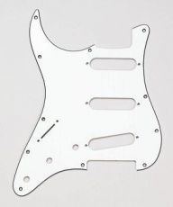 Left Handed White Pickguard for Stratocaster®