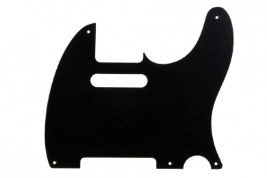 Black 1-Ply Pickguard for Telecaster