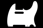 White 1-Ply Pickguard for Telecaster®