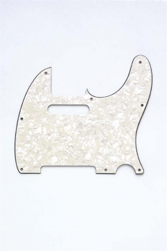 Parchment Pearloid Pickguard for Telecaster