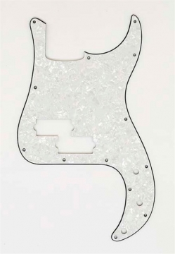 White Pearloid Pickguard for Precision Bass®