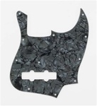 Dark Black Pearloid Pickguard for Jazz Bass®
