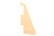 Vintage Style Pickguard for Gibson Les Paul, Cream Plastic