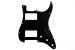 Black Pickguard for Stratocaster, 2 Humbucker Oulu