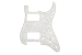 2 Humbucker White Pearloid Pickguard for Stratocaster®