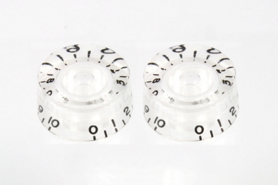 Clear Speed Knob Pair