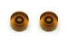 Amber Speed Knob Pair 0-11