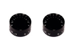 Black Speed Knob Pair 0-11