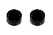 Black Speed Knob Pair 0-11