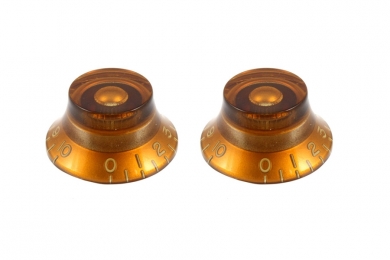 Amber Bell Knob 0-10 Pair Oulu